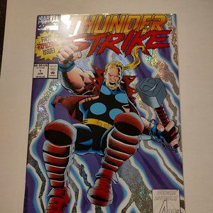 THUNDERSTRIKE #1 "Blood Without Glory!" Written by Tom DeFalco and Ron Frenz,